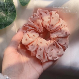 Scrunchies/ dây buộc tóc chân cún🐾 SR08