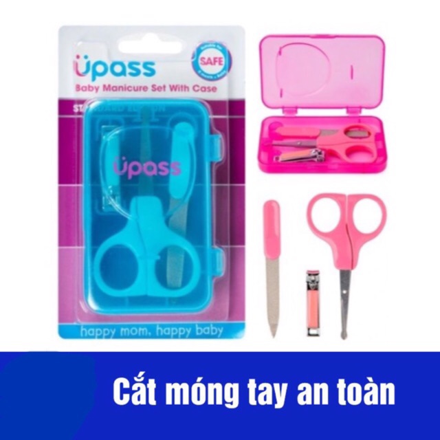 Bộ dụng cụ bấm, cắt móng UPASS Thái Lan (UP4007) cho bé