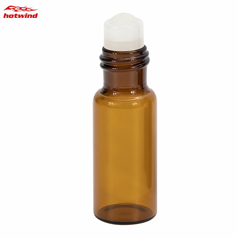Chai thủy tinh đựng tinh dầu 1/2/3/5/10ml kèm đầu bi lăn kim loại
