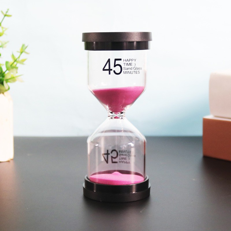 Đồng Hồ Cát Thủy Tinh - 15 Phút 45 Phút 60 Phút - Giao Màu Ngẫu Nhiên