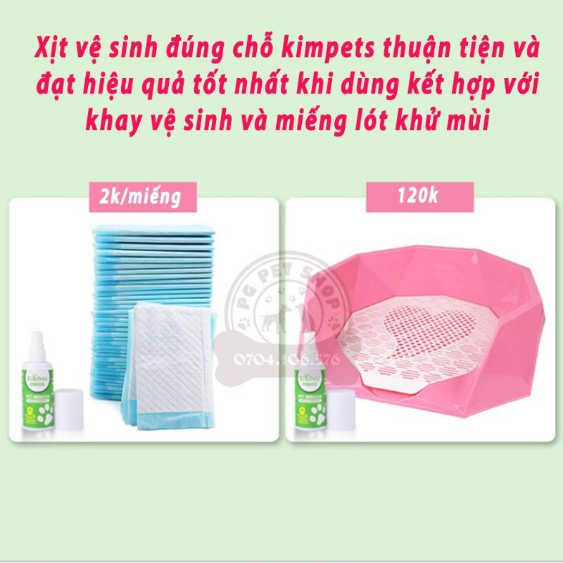 [Mã 157FMCGSALE giảm 8% đơn 500K] Chai Xịt Hướng Dẫn Đi Vệ Sinh Đúng Chỗ Dùng Cho Thỏ - Bọ - Chó - Mèo