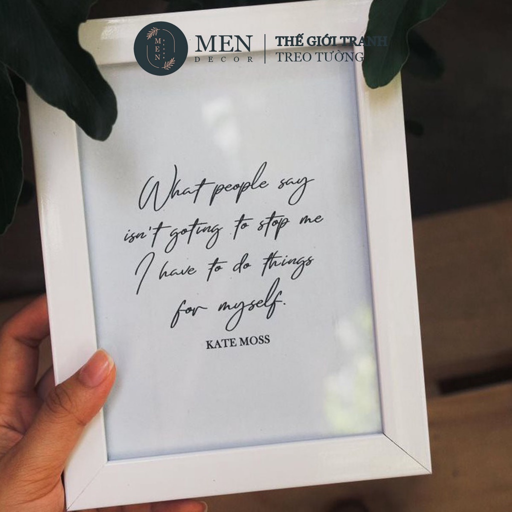 Khung ảnh để bàn, treo tường chất liệu composite nhẹ bền - TIỆM TRANH MEN DECOR