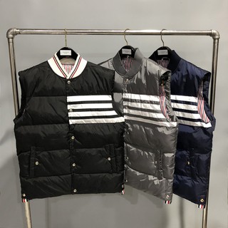 (3 MÀU) ÁO PHAO GILE THOM BROWNE NAM KẺ SỌC NGANG