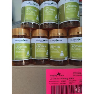 Viên uống mầm đậu nành Super Lecithin Healthy Care 1200mg