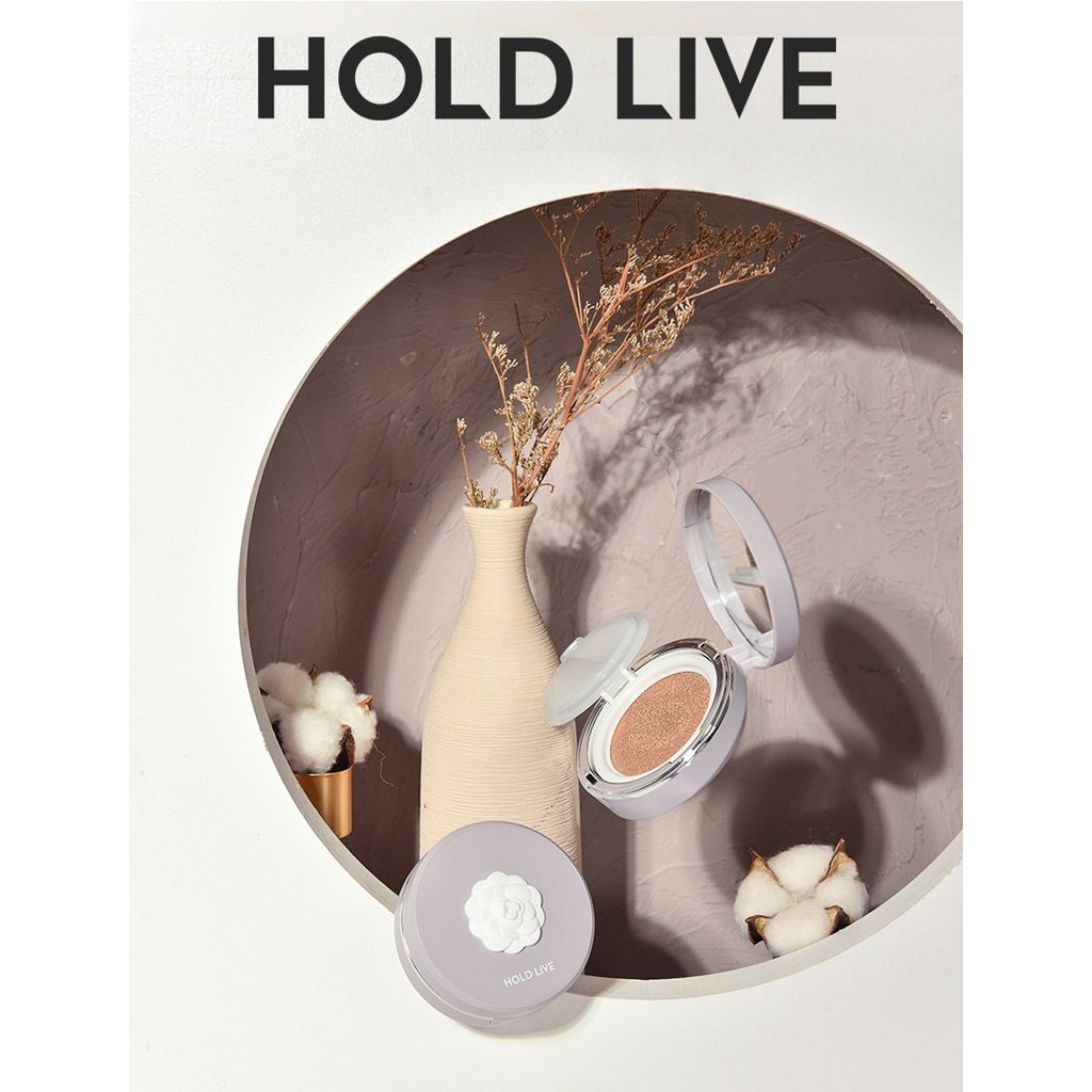 Phấn Nước Cushion HOLDLIVE Favourite Infiltration HL404 Kèm Lỗi Thay Thế - Bộ Sưu Tập Hoa Trà Độc Đáo [ HOLD LIVE ] | BigBuy360 - bigbuy360.vn