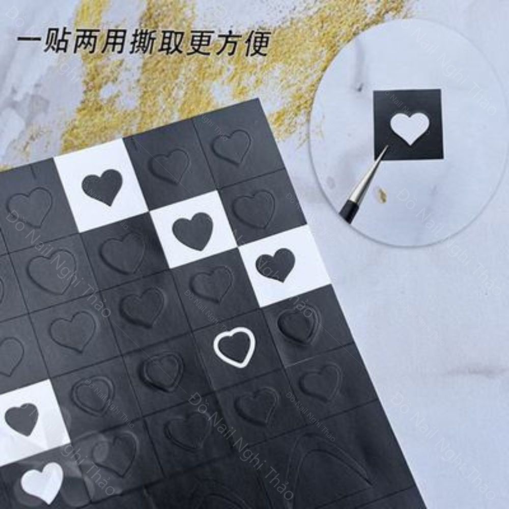 Sticker nail dặm ombre LADURA
