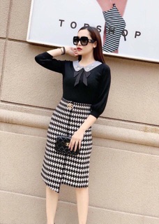 Chân váy len gg cao cấp