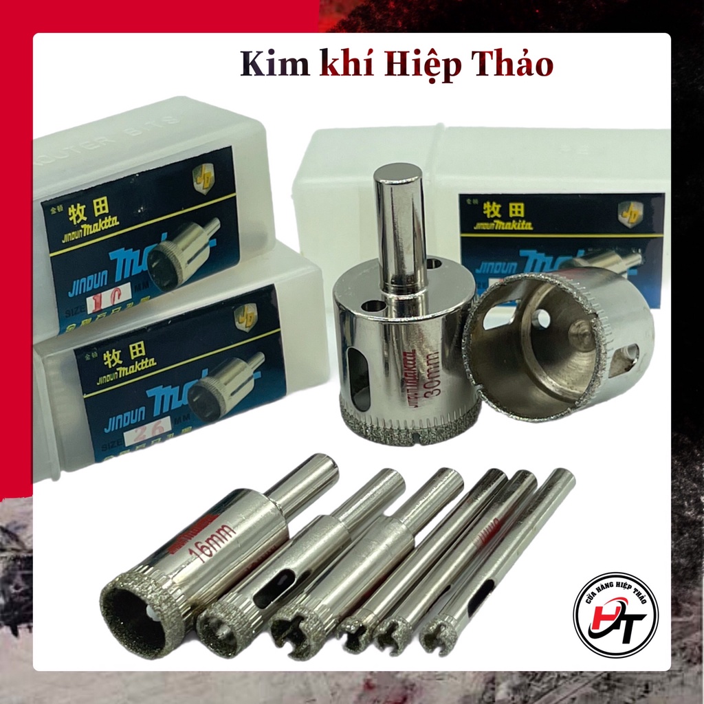 Mũi Khoan Kính Gạch Men Khoan Đá Cứng 6Mm - 30Mm Mkk - Nho