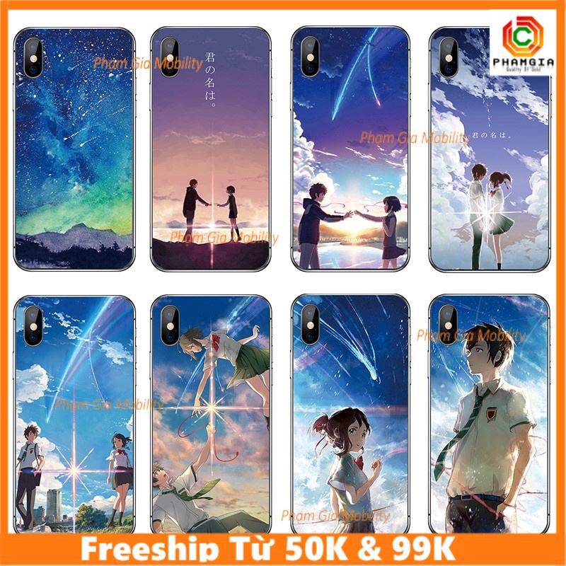 Ốp lưng silicon hoạ tiết hoạt hình anime iPhone X 8 7 6 6S Plus 5 5S SE