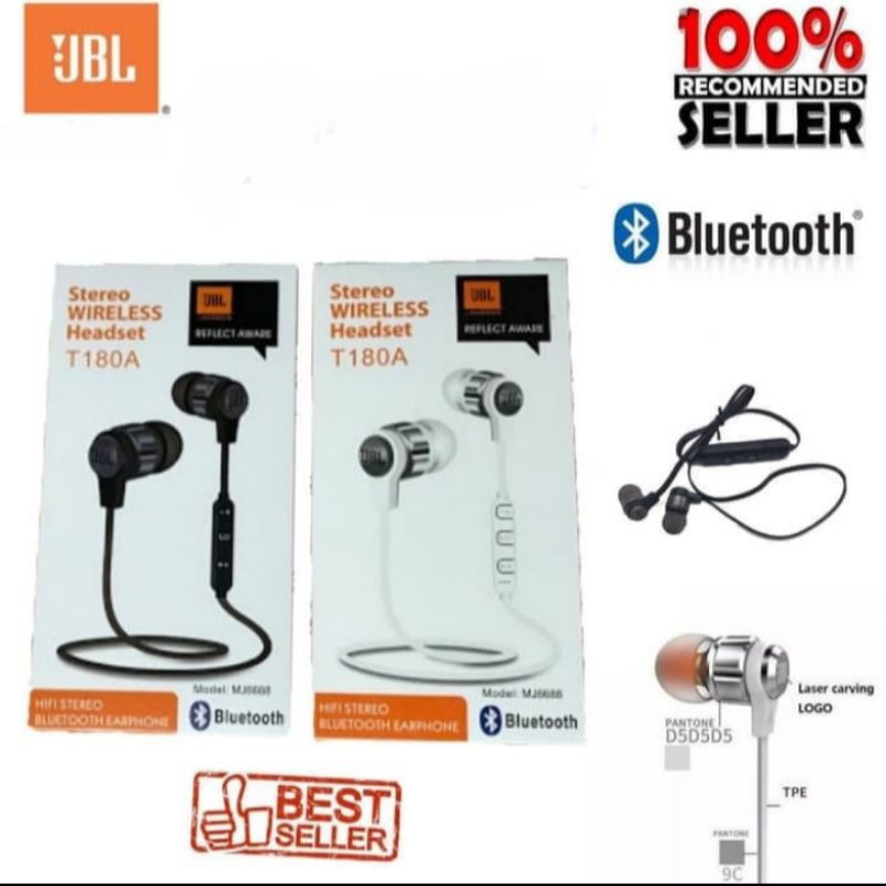 Tai Nghe Bluetooth Thể Thao T180a Jbl