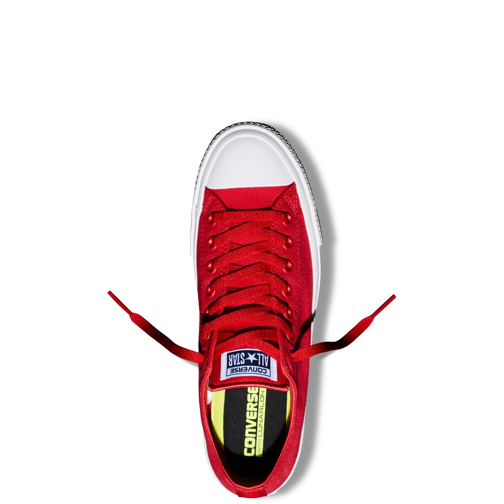 Giày Chuck II AllStar Classic Màu Đỏ Cổ Thấp Nam