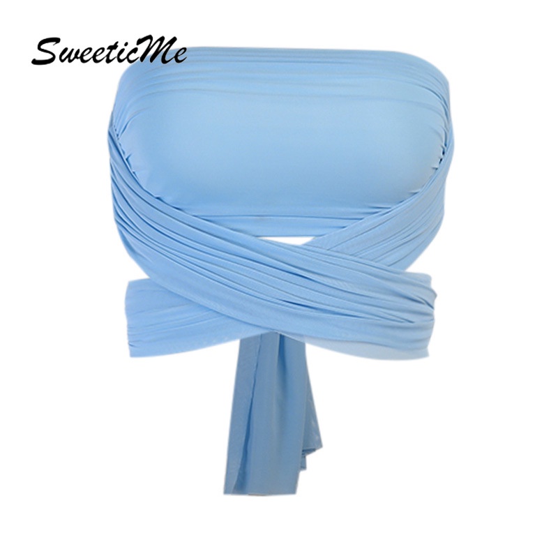 Áo Ống Không Dây Sweeticme 2021 Mới Gợi Cảm Cho Nữ