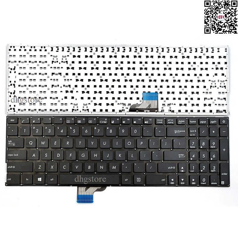 Bàn phím laptop Asus ZenBook UX510 UX510U UX510UA UX510UW UX510UX V510UX V510U V510UX Có Nút Nguồn