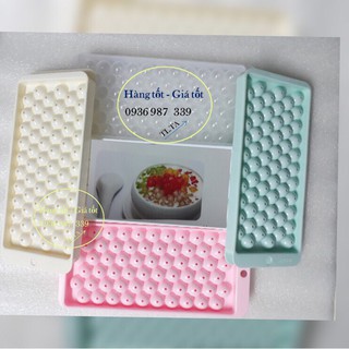 Combo 10 khuôn thạch rau câu, thạch trà sữa 63 viên tròn