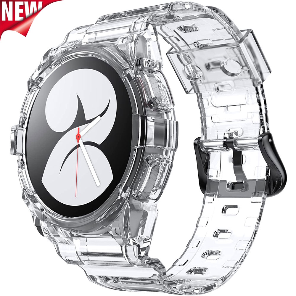 Dây Đeo Thay Thế Trong Suốt 44mm Cho Đồng Hồ Thông Minh Samsung Galaxy Watch 4 44mm