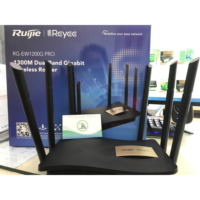 Thiết bị mạng/Router Wifi Ruijie Reyee RG-EW1200G Pro