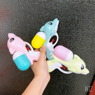 ( HTT01 ) Đồ chơi súng bắn nước hình cá heo