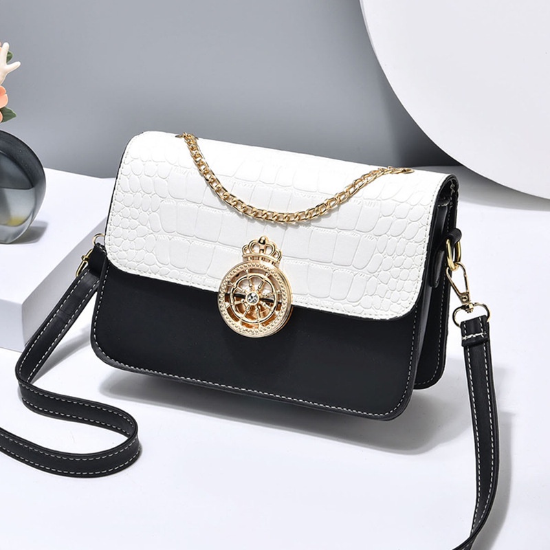 Túi Xách Đeo Chéo Một Bên Vai Hình Vuông Nhỏ Phong Cách Hàn Quốc Đơn Giản Hợp Thời Trang Cho Nữ