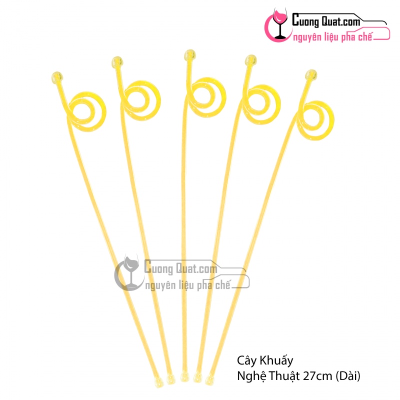 Cây Khuấy Nghệ Thuật 27cm Dài (Giao Màu Ngẫu Nhiên)