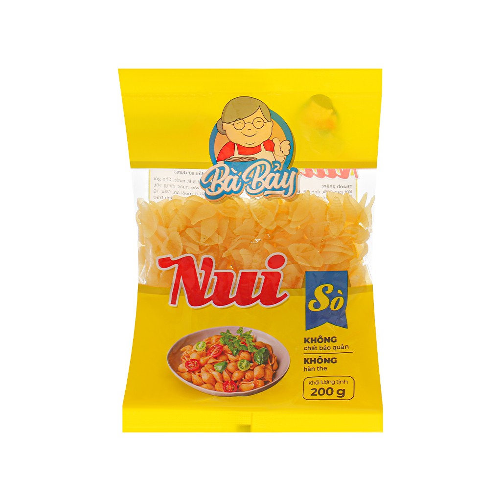 Nui sò Bà Bảy gói 200g