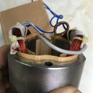 Stator , cuộn điện lắp máy cắt gạch