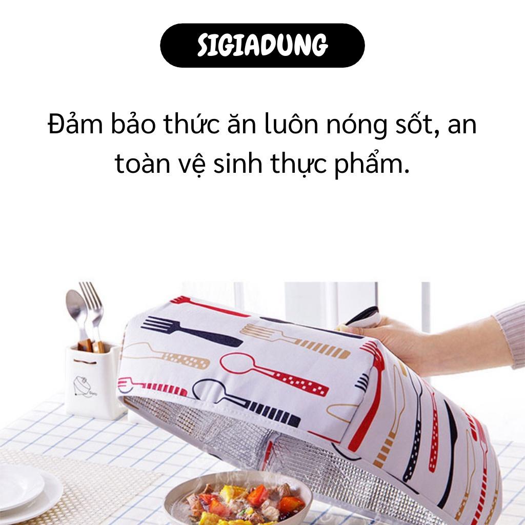 [SGD] Lồng Bàn - Lồng Bàn Đậy Thức Ăn Chống Mũi, Thoáng Khí, Giữ Nhiệt Có Thể Xếp Gọn 3962