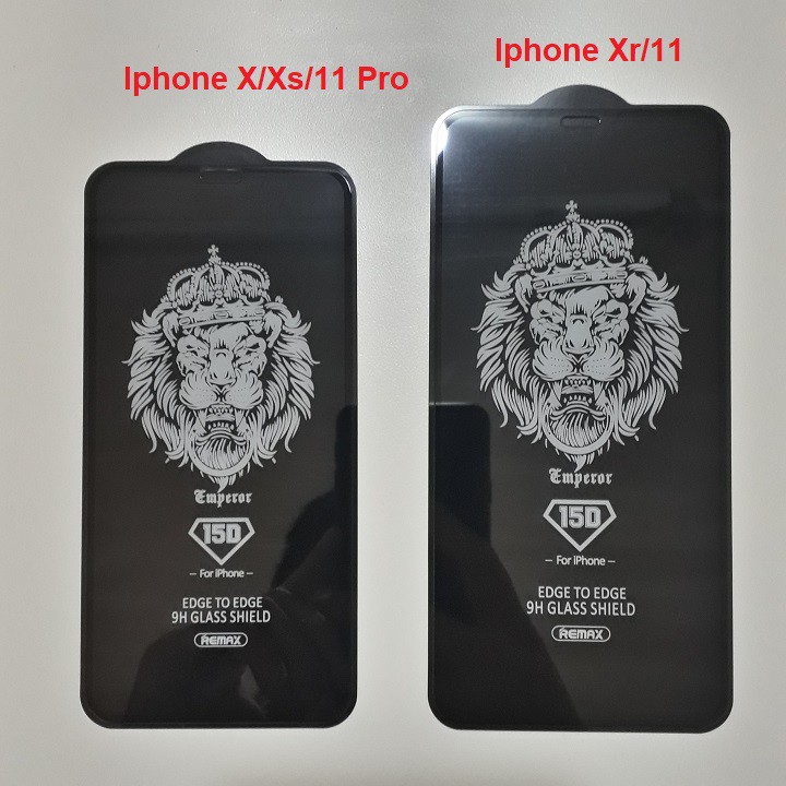 Cường Lực Iphone 15D Chính Hãng Remax  FULL MÀN, VIỀN NHỎ Cho Iphone Đủ Màu Đủ Mã 6/6s/7/8 Plus/X/Xs Max/11 Pro Max | BigBuy360 - bigbuy360.vn