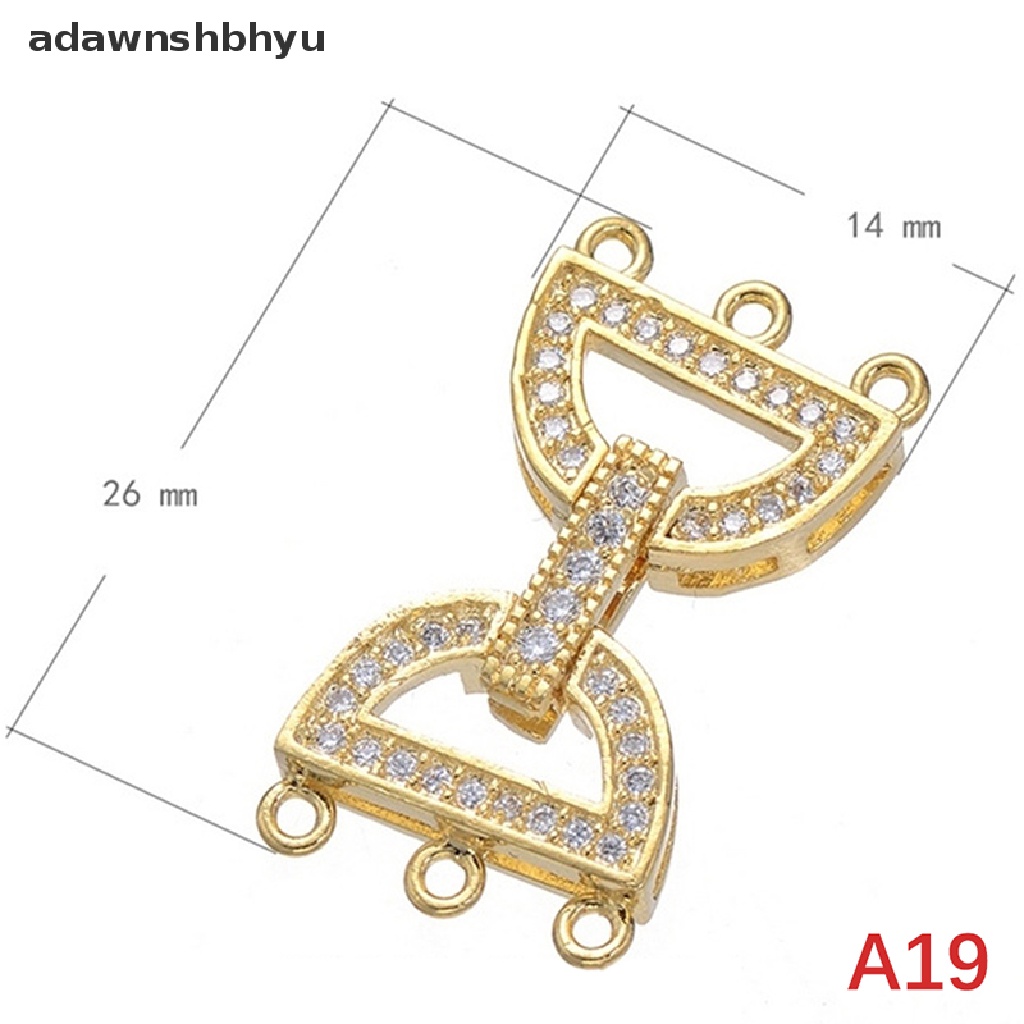 Adawnshbhyu Móc Khóa Cài Dây Chuyền / Vòng Tay Thời Trang Mới DIY