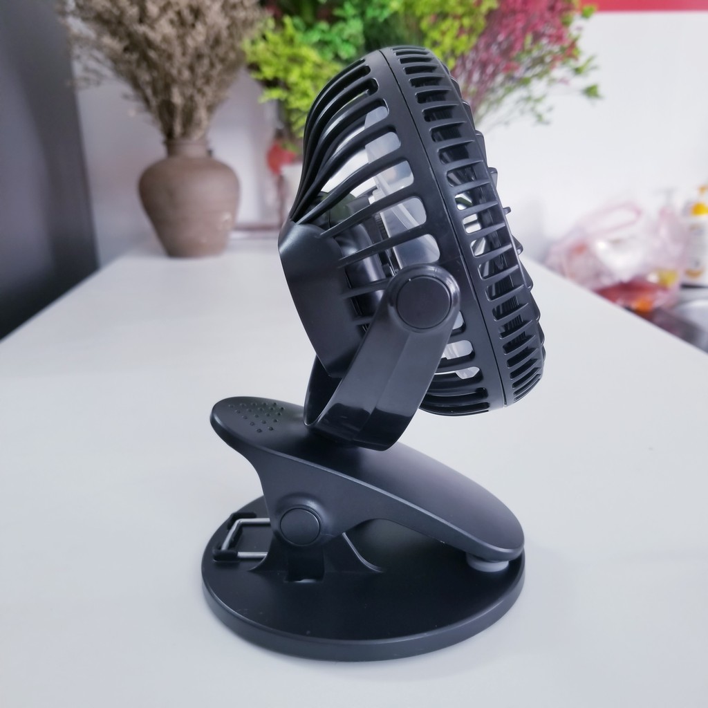 Quạt USB Gắn Xe Đẩy Cho Bé ( Quạt Kẹp Mini) – Pin 2000mAh – 3 Cấp Độ Gió, Sử Dụng 8h Liên Tục | BigBuy360 - bigbuy360.vn