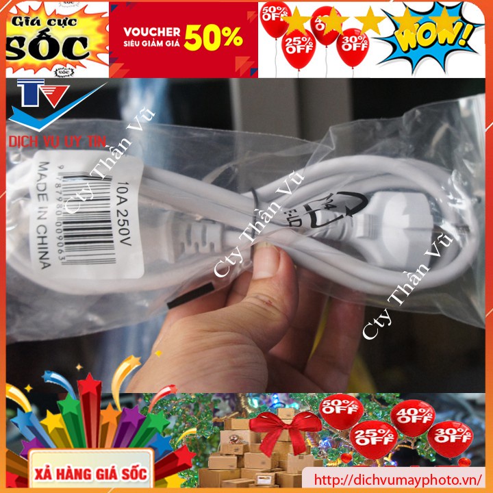 Dây nguồn máy tính máy in máy photocopy hàng chất lương bảo hành INECO