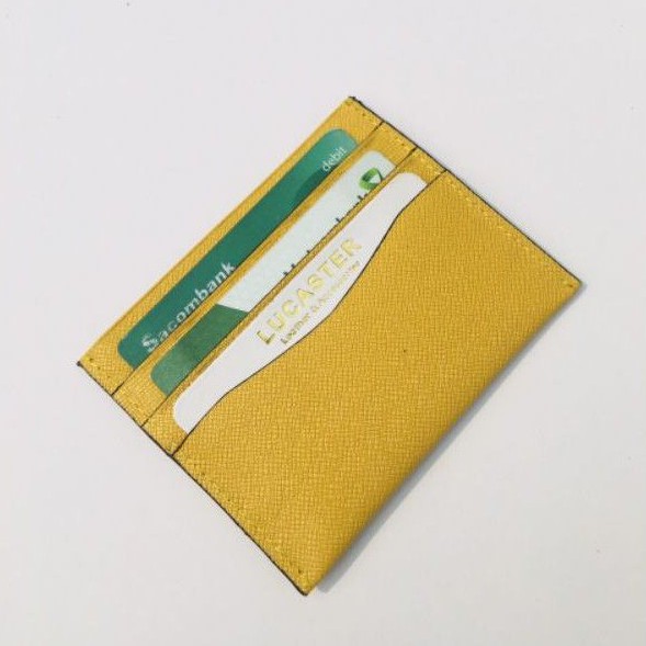 ví card da thật cao cấp,ví đựng thẻ công sở phong cách hiện đại TV017Bh2 năm có hộp sang trọng