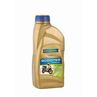 Dầu nhớt cao cấp RAVENOL SCOOTER 4-TAKT FULLSYNTH 5W-40 SN, MB (1L)