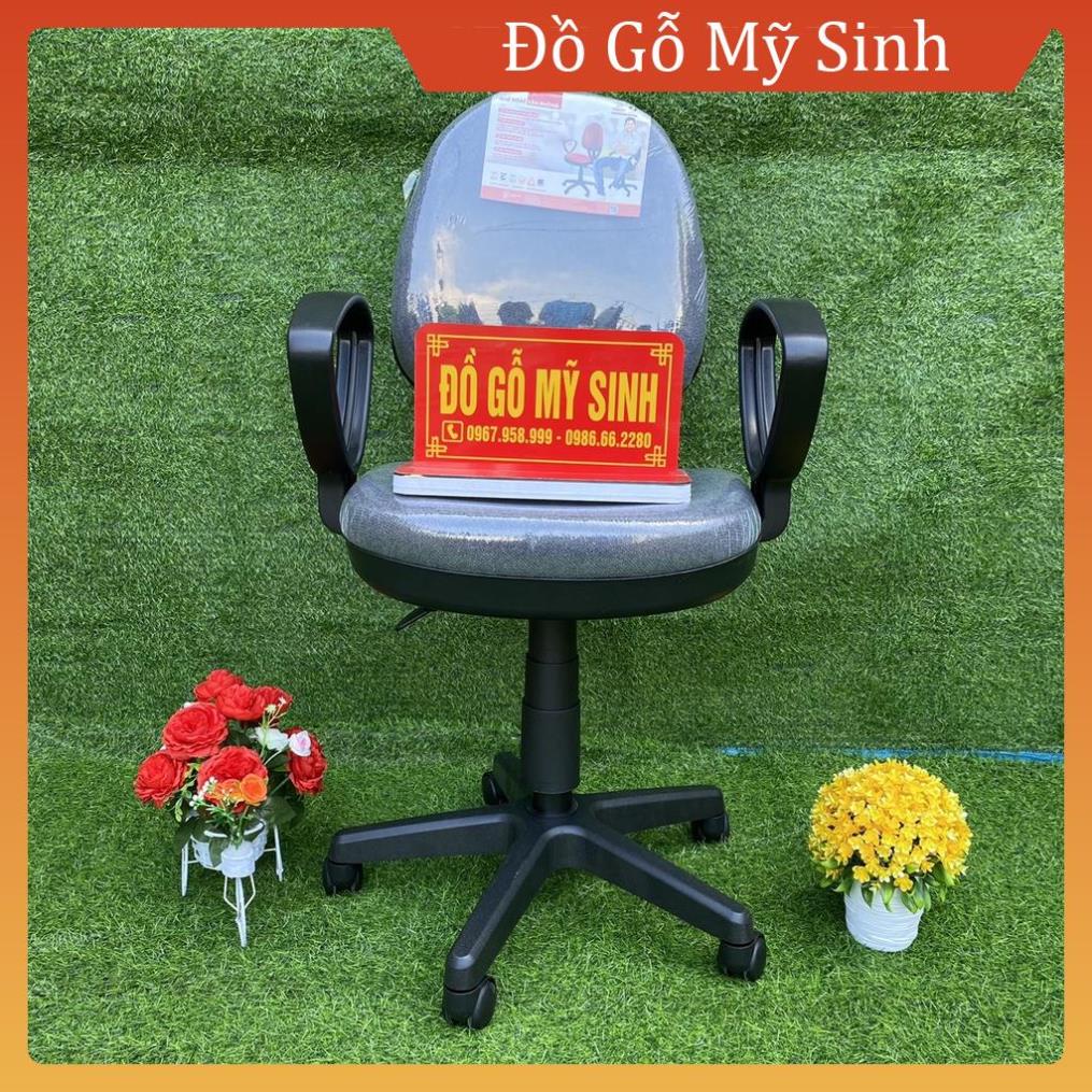 Ghế xoay văn phòng hội trường chính hãng xuân hòa màu xám có tăng giảm lên xuống, Đồ gỗ Mỹ Sinh gia đình cao cấp