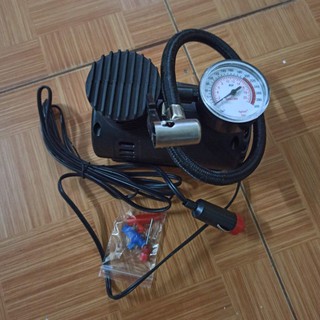 Bơm hơi mini sử dụng điện 12V DC, cắm tẩu sạc oto