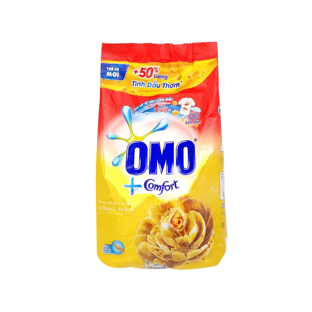 Túi Bột giặt Omo Comfort Tinh Dầu Thơm 720gr