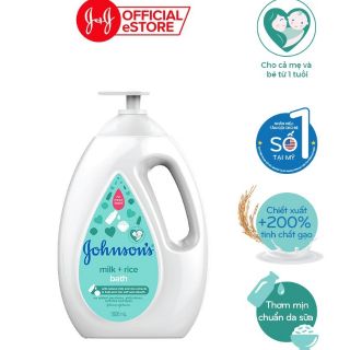 Sữa tắm sữa gạo gohnson baby 1000ml
