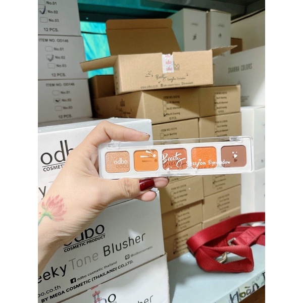 Phấn Mắt Odbo Beauty Session Eyeshadow OD216 Thái Lan