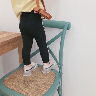 Quần legging sọc cho bé