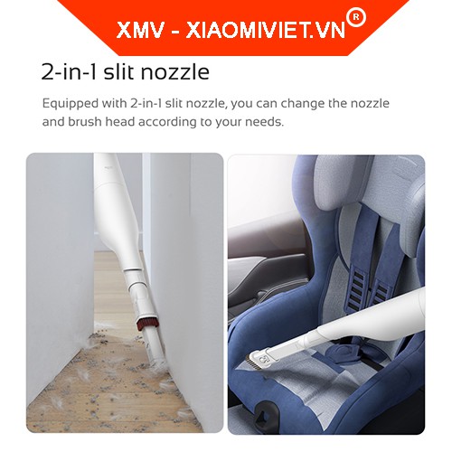 Máy hút bụi cầm tay không dây Xiaomi Deerma VC01 - Hàng chính hãng