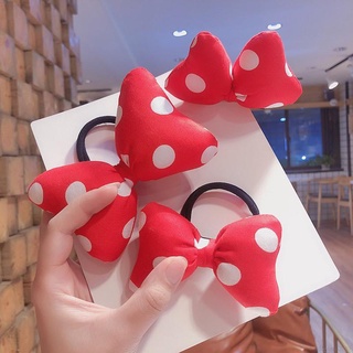 Dây cột tóc hình nơ ngọt ngào đáng yêu cho bé gái 2-6 tuổi
