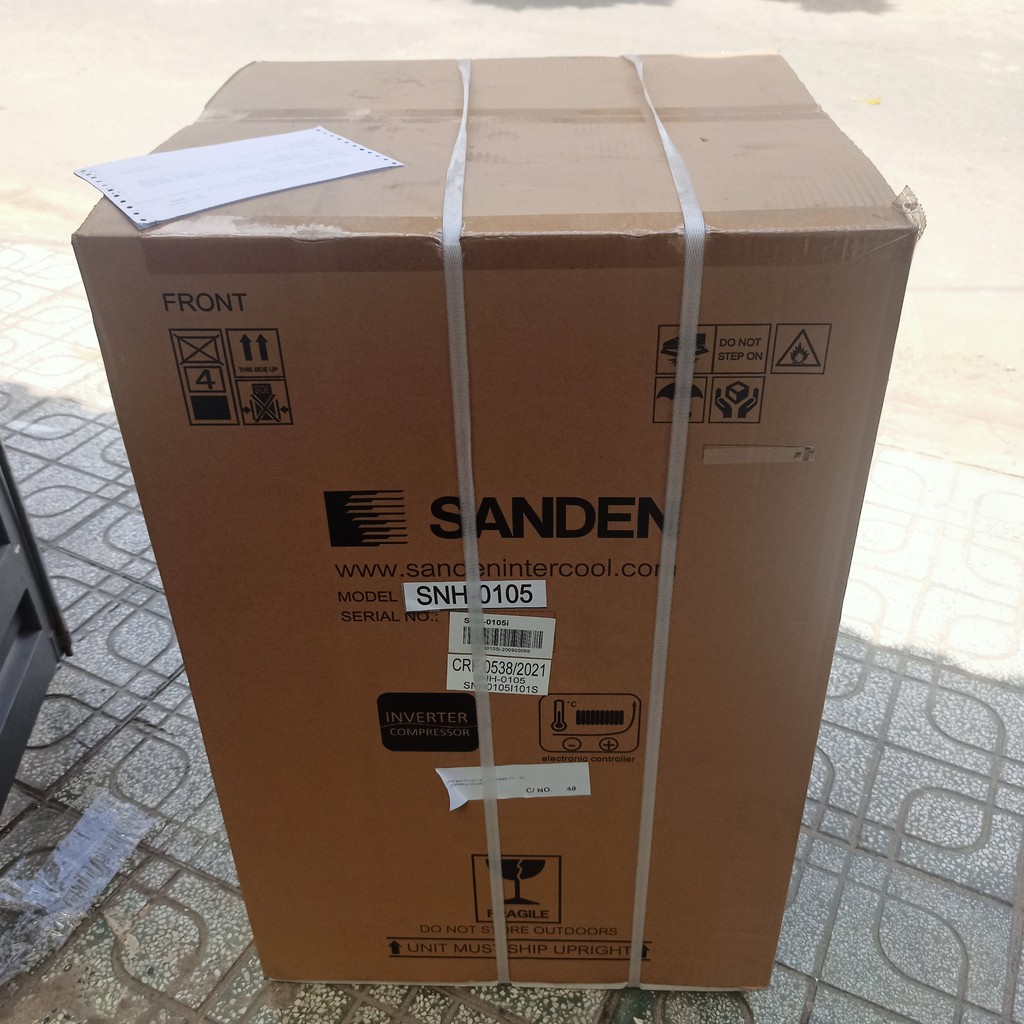 Tủ đông Sanden Intercool SCF 0115  100 lít
