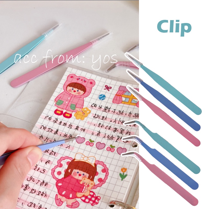 Nhíp Gắp Sticter Hình Dán Hỗ Trợ Trang Trí Sổ Tay Bullet Journal