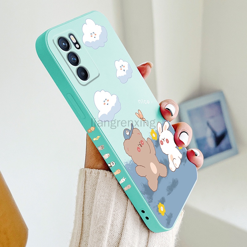 Ốp Điện Thoại Silicon Mềm Mịn Bảo Vệ Cho oppo reno 6 6z A16 oppo reno 6 z 5g