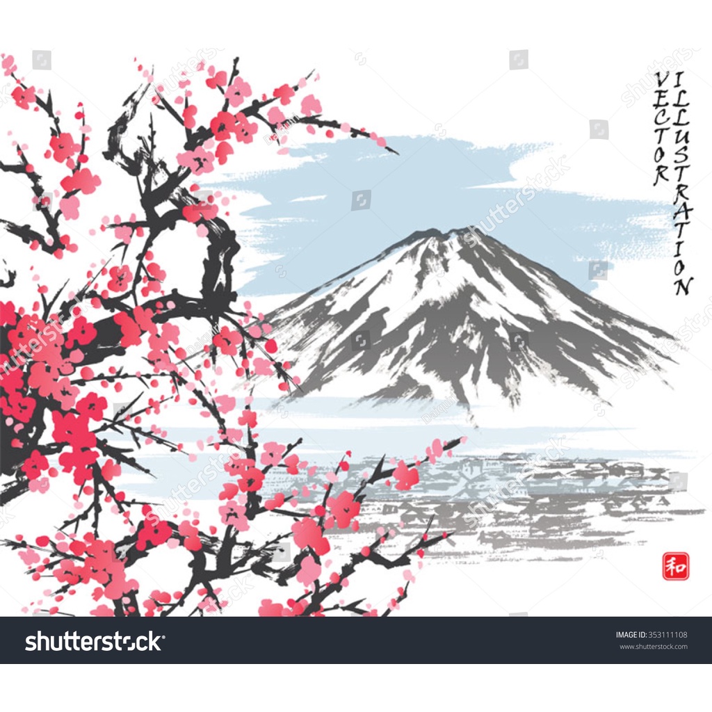 Tranh Dán Tường Khổ Lớn Nhật BẢn kích thước theo yêu cầu, không giới hạn