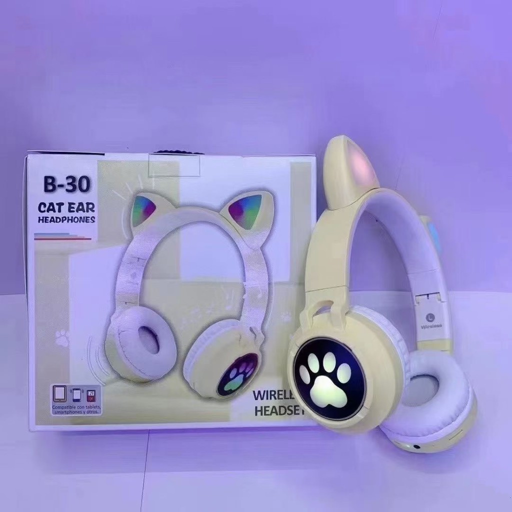 Tai nghe bluetooth Cat Ear BT028C - Tai nghe Tai Mèo Âm thanh sống động, thiết kế trẻ trung cá tính(Có mic) | BigBuy360 - bigbuy360.vn