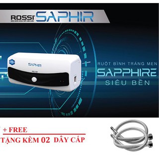 Bình nước nóng ngang Tân Á Rossi Saphir 20L RS-22SL ( Tặng kèm dây cấp inox cao cấp )