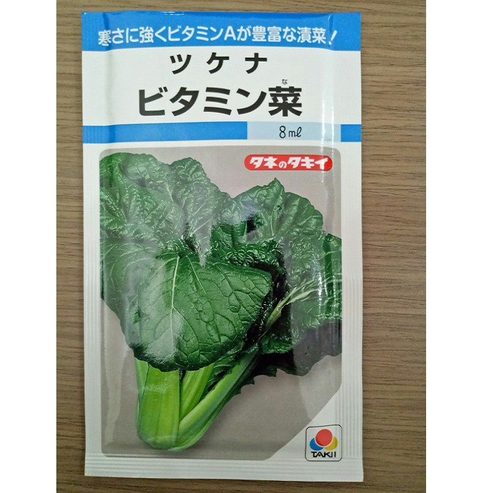 [Hạt giống Nhật Bản] Hạt giống cải vitamin Nhật Bản giàu dinh dưỡng - tỷ lệ nảy mầm 95%