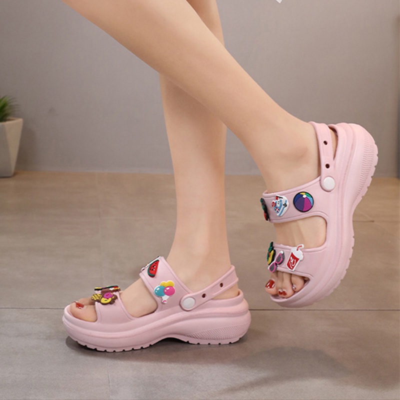 Xăng đan Nhựa EVA Mềm size 30-43 Thời Trang Cho Nữ