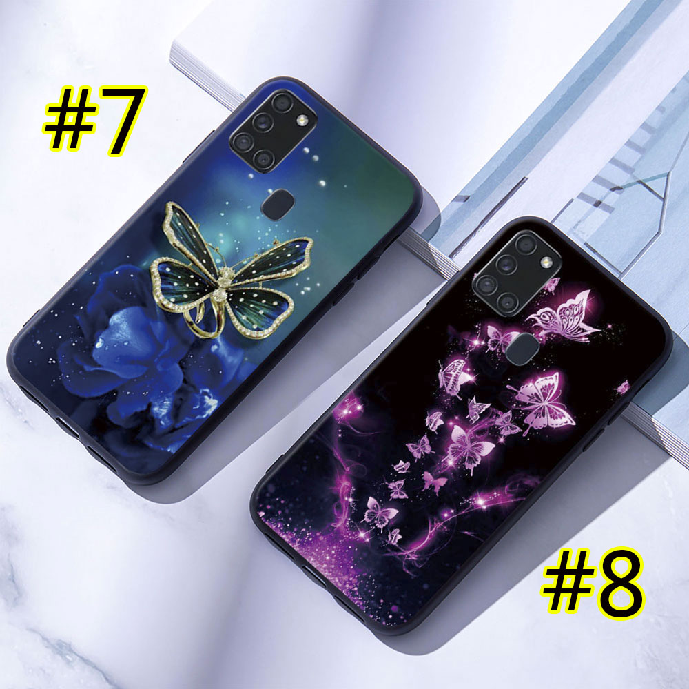 Ốp Điện Thoại Mềm Samsung Galaxy A11 A21 A21S A31 A51 A71 Con Bướm Thơ