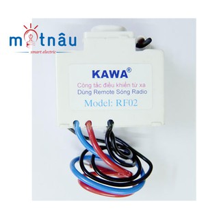 HẠT CÔNG TẮC ĐIỀU KHIỂN TỪ XA SÓNG RADIO KAWA RF02